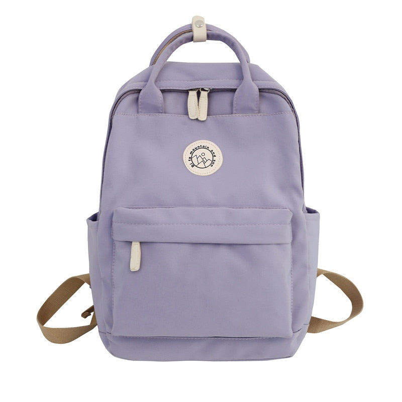 Fashionable and waterproof student backpack for women