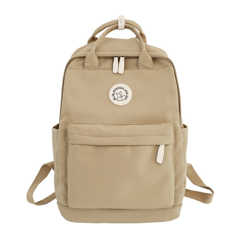 Fashionable and waterproof student backpack for women
