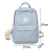 Fashionable and waterproof student backpack for women