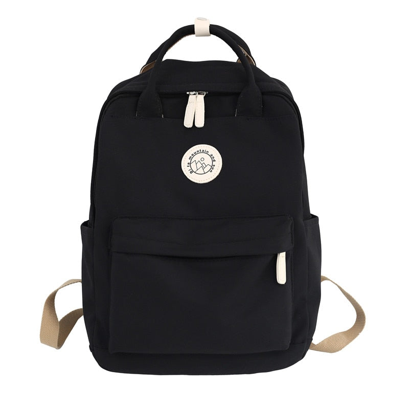 Fashionable and waterproof student backpack for women