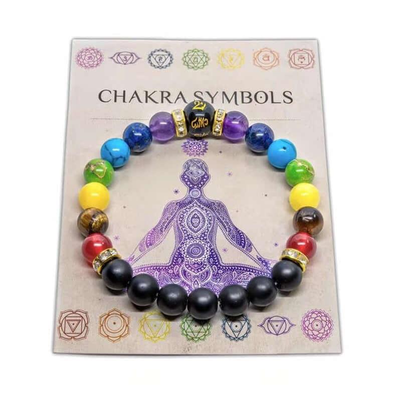 Bracelet de méditation en perles de cristal naturel - EMAKUJITIA