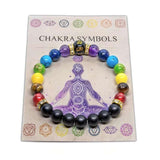 Bracelet de méditation en perles de cristal naturel - EMAKUJITIA