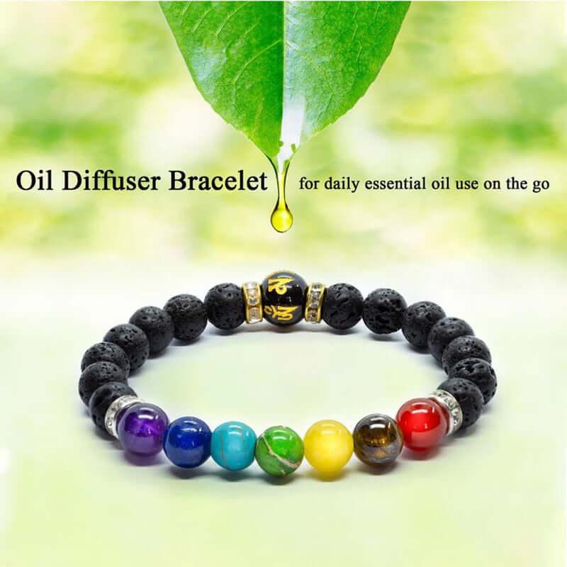 Bracelet de méditation en perles de cristal naturel - EMAKUJITIA