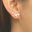 Clous d'oreilles forme étoiles