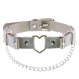 Collier choker gotique en similicuir pour femmes - EMAKUJITIA