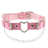 Collier choker gotique en similicuir pour femmes - EMAKUJITIA