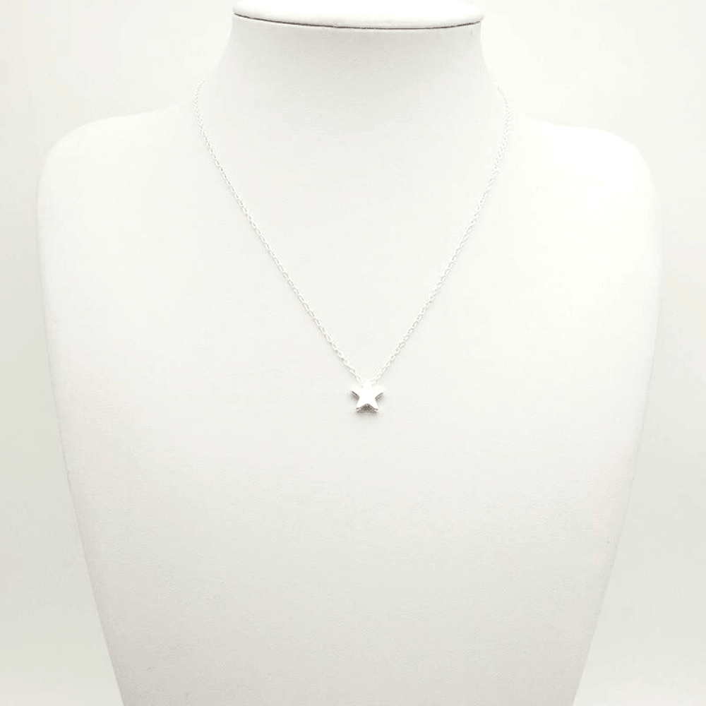 Collier fin avec pendentif astral - EMAKUJITIA