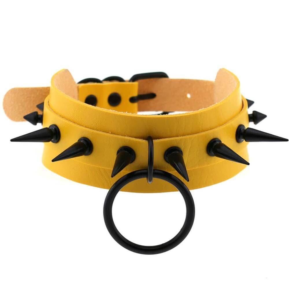 Collier gothique à pointes en acier pour femmes - EMAKUJITIA