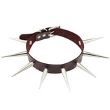 Collier gothique à rivet en acier pour femmes - EMAKUJITIA