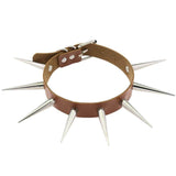Collier gothique à rivet en acier pour femmes - EMAKUJITIA