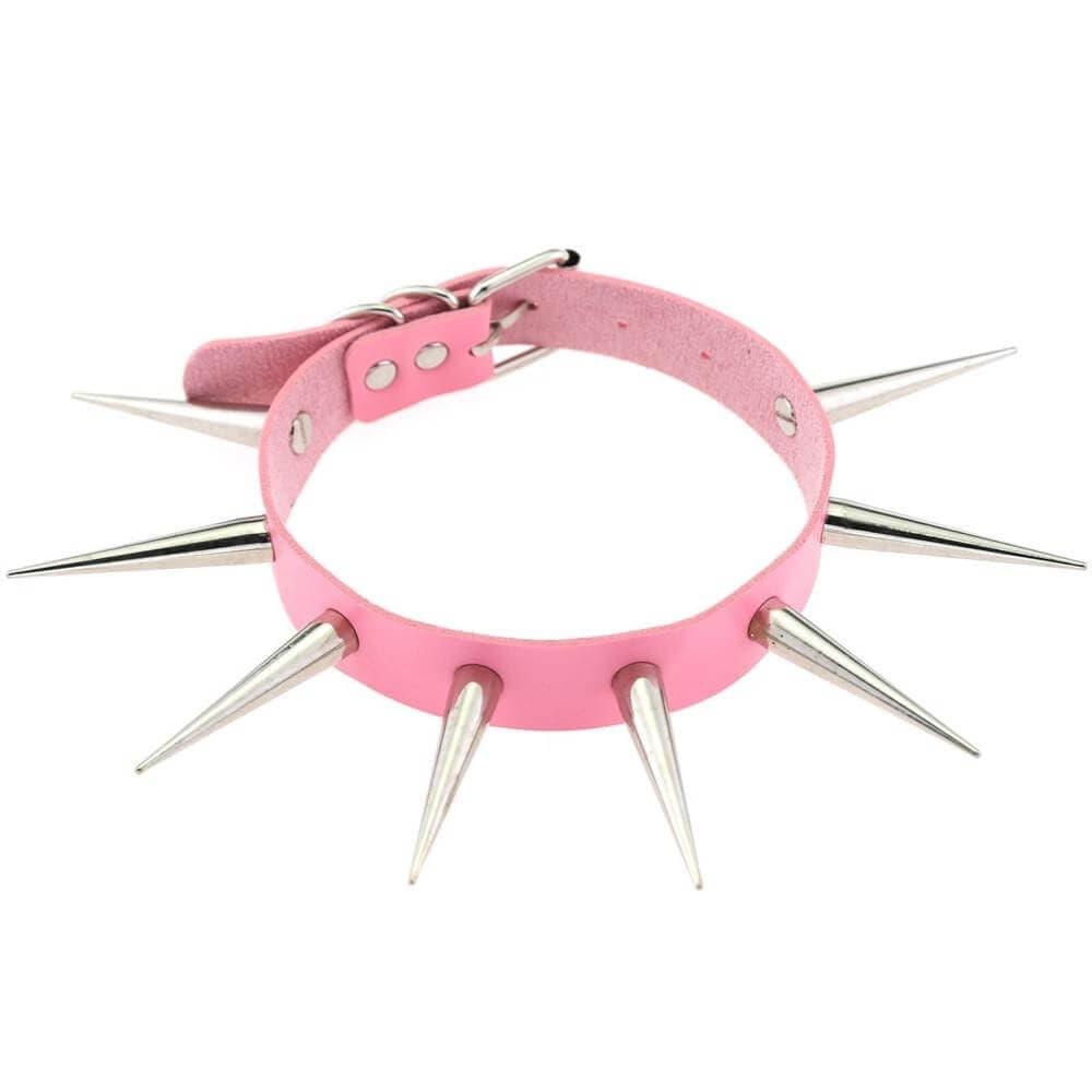 Collier gothique à rivet en acier pour femmes - EMAKUJITIA