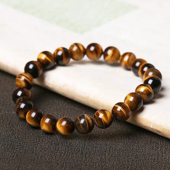 Fashion 5A Natural Tiger's eye Stone Bracelets & Bangle for Women and Men Bracelets Gift Beads Bracelets Accessories Wholesale.