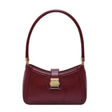 Sacs à main en cuir PU de couleur unie avec fermeture éclair - EMAKUJITIA