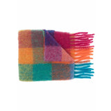 Écharpe Foulard Femme Hiver Style Classique Polyester Chaud à Franges