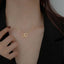Collier avec pendentif cœur entrelacé en Acier Inoxydable