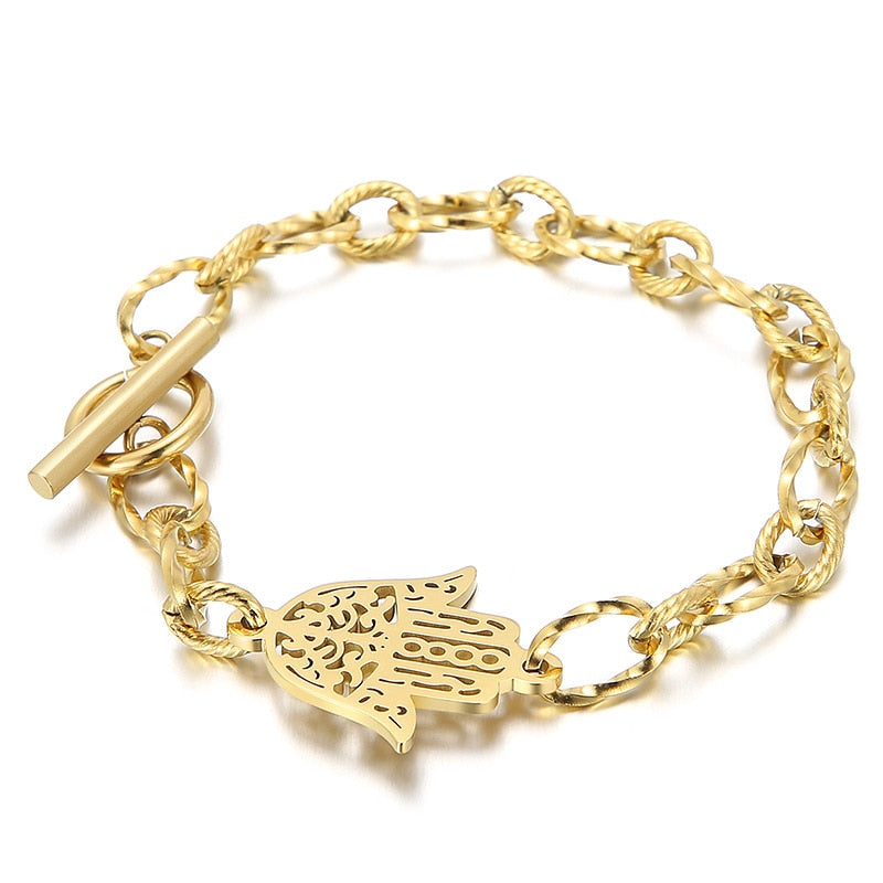 Bracelet avec pendentif Hamsa