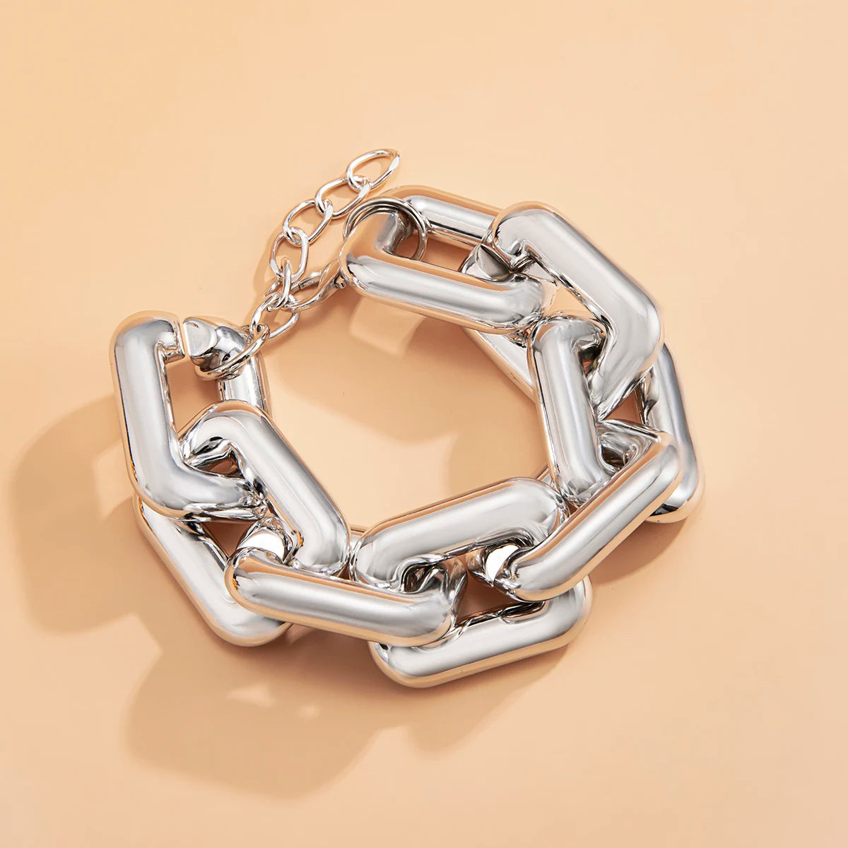 Bracelet Chaîne Épaisse en acrylique