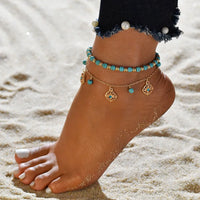 Bohemian anklet set