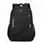 Sac à dos unisexe pour ordinateur portable, style affaires et loisirs, motif géométrique, fermeture à glissière et fermoir, doublure en polyester imperméable, 20-39L