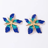 Pendientes florales