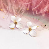 Korean Flower Earrings 2024 - Trendy and Colorful Accessory