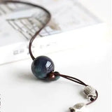 Collier Bohème avec Pendentif pour Femme