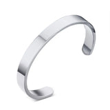 Bracelet Cuff en Acier Inoxydable