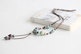 Collier Bohème Tendance pour Femmes avec Pendentifs Élégants