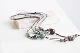 Collier Bohème Tendance pour Femmes avec Pendentifs Élégants
