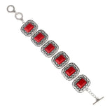 Bracelet Ethnique Boho en Pierres colorées