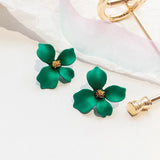 Korean Flower Earrings 2024 - Trendy and Colorful Accessory