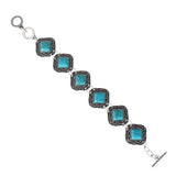 Bracelet Ethnique Boho en Pierres colorées