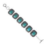 Bracelet Ethnique Boho en Pierres colorées