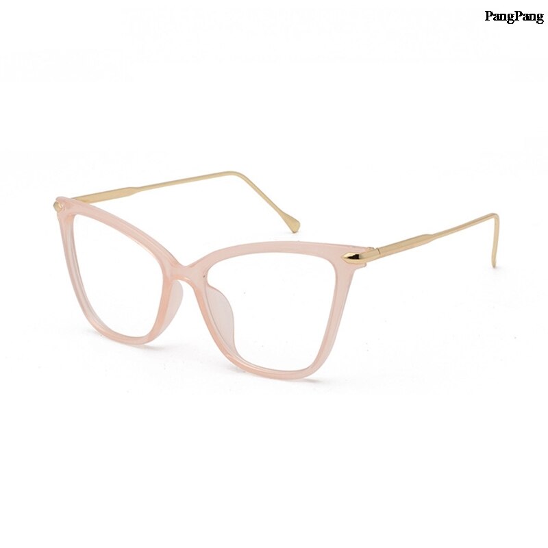 Transparent Cat-Eye Glasses