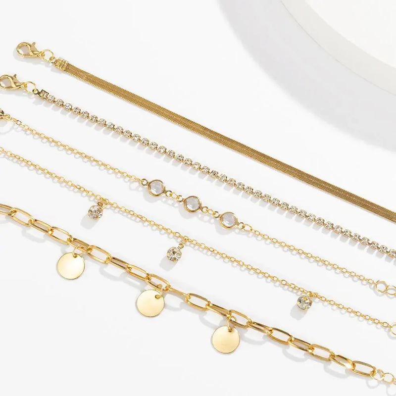 Ensemble de bracelets Boho Brillant