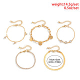 Ensemble de bracelets Boho Brillant