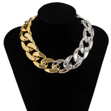Collier Chaîne tendance en acrylique