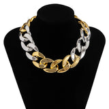 Collier Chaîne tendance en acrylique