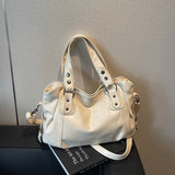 Cross-border women's bag wholesale European and American retro casual high-end one-shoulder tote bag fashionable and versatile commuter crossbody bag