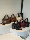 Cross-border women's bag wholesale European and American retro casual high-end one-shoulder tote bag fashionable and versatile commuter crossbody bag