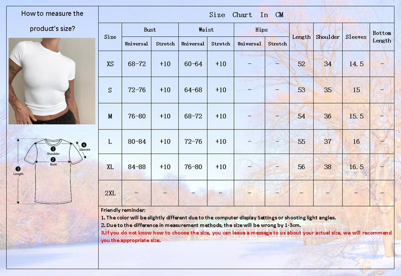 T-shirt Femme Slim Fit à Manches Courtes O-Neck Tricoté