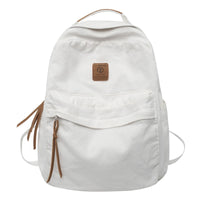 Green Canvas Backpack for Trendy and Casual Students and Travelers