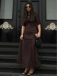 Robe en Maille Élégante pour Femmes