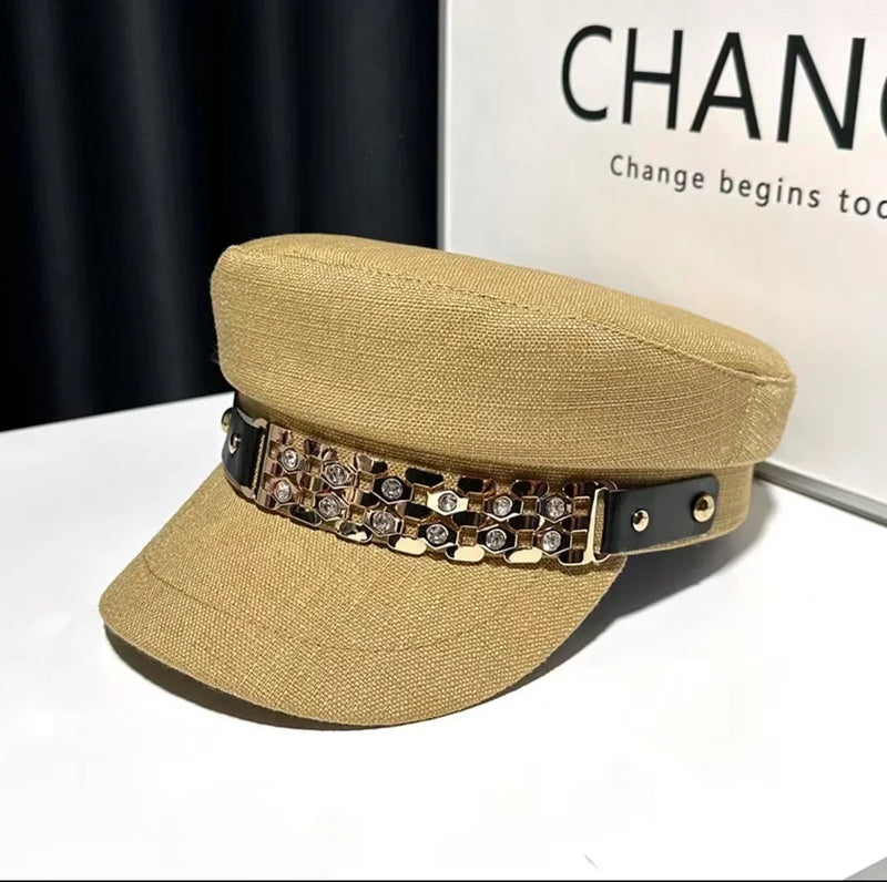 Béret à visière en Coton pour femme