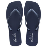 Paire de tongs bleu marine Shevalues vue de dessus