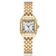 Montre Carrée Femme Luxe Dorée – Style & Élégance