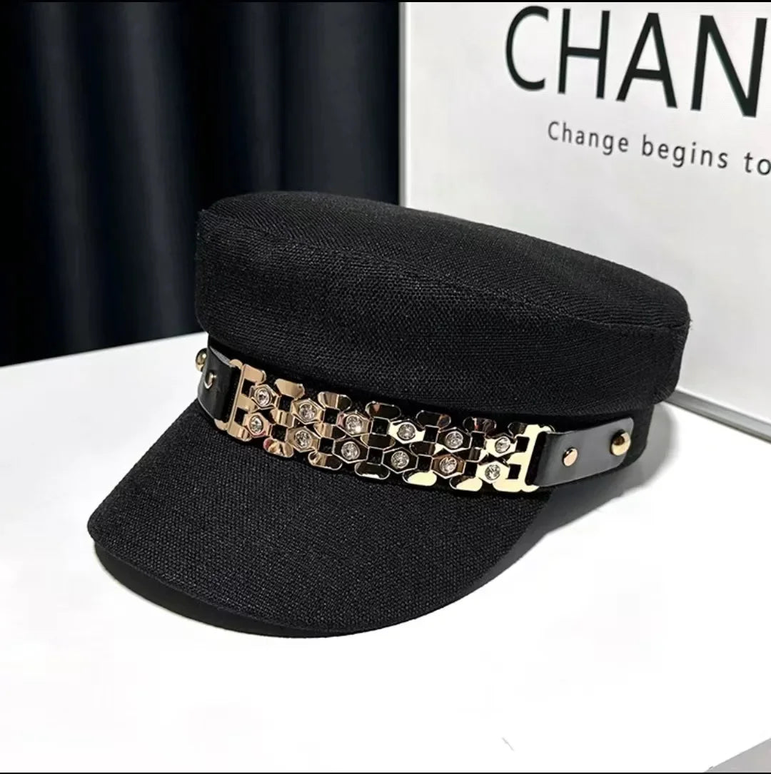 Béret à visière en Coton pour femme