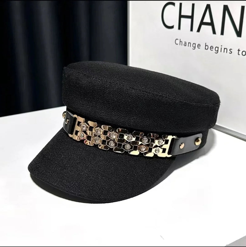 Béret à visière en Coton pour femme