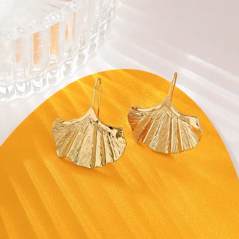 Boucles d'oreilles pendantes en métal inoxydable pour femmes