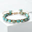 Bohemian Imperial Stone Beaded Hand-Braided Bracelet